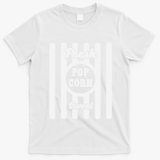 Popcorn Carnival Halloween Cinema T-Shirt - White