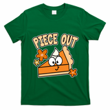 Piece Out Pumpkin Pie Funny T-Shirt - Irish Green