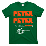 Peter Peter IM With The Pumpkin Halloween Costume T-Shirt - Irish Green