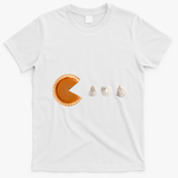 Pacman Pumpkin Pie T-Shirt - White