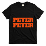 Peter Peter Pumpkin Eater Halloween Couples Costume T-Shirt - Black