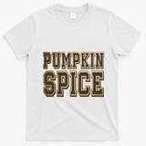 Pumpkin Spice Lover Fall T-Shirt - White