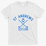 St. Andrews Scotland Golf T-Shirt - White