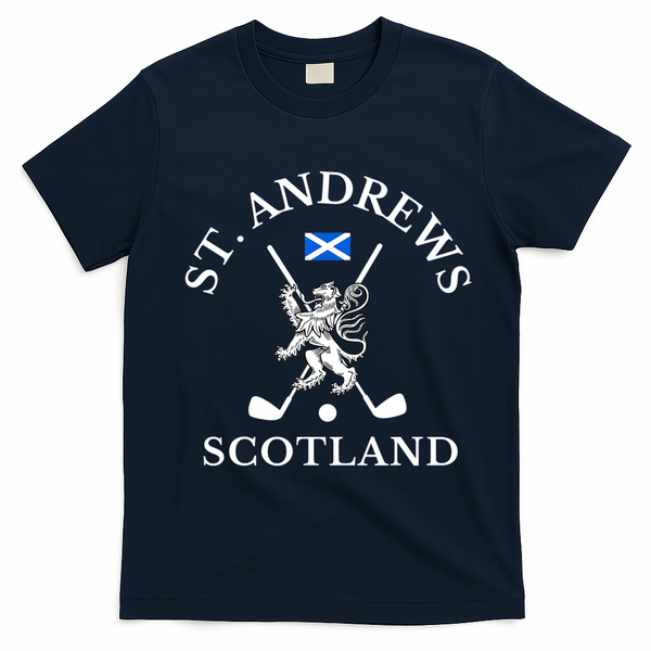 St. Andrews Scotland T-Shirt - Navy Blue