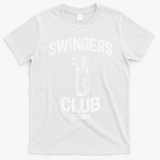 Swingers Club Golf Clubs Funny Golf Sarcastic Golfing T-Shirt - White