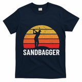 Sandbagger Golf Design Sandbagger T-Shirt - Navy Blue