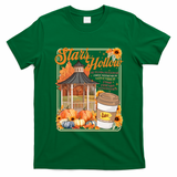 Stars Hollow Autumn Festival First Weekend On November Gilmore Fall Vibe T-Shirt - Irish Green