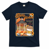 Stars Hollow Autumn Festival First Weekend On November Gilmore Fall Vibe T-Shirt - Navy Blue