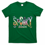 Spooky Season Iridescent Halloween T-Shirt - Irish Green