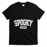 Spooky Season Retro Halloween T-Shirt - Black