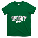 Spooky Season Retro Halloween T-Shirt - Irish Green