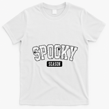 Spooky Season Retro Halloween T-Shirt - White