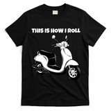 This Is How I Roll Scooter T-Shirt - Black