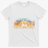 This Is How I Roll Vintage Golf Cart T-Shirt - White