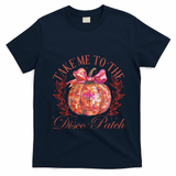 Take Me To The Pumpkin Patch T-Shirt - Navy Blue