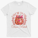 Take Me To The Pumpkin Patch T-Shirt - White