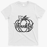 Thankful Pumpkin Cute Cozy T-Shirt - White