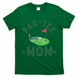 The Par Mom Hole In One Golf Parents Matching Family T-Shirt - Irish Green