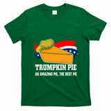 Thanksgiving Trumpkin Pumpkin Pie Donald Trump Political T-Shirt - Irish Green