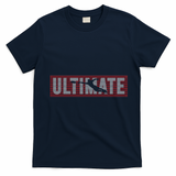 Ultimate Frisbee Player Disc Golf T-Shirt - Navy Blue