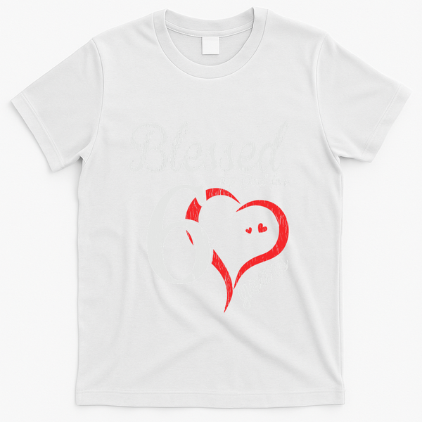 Vintage 60th Birthday Blessed By God, Happy Birthday Gift T-Shirt - White