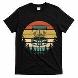 Vintage Disc Golf Retro Graphic T-Shirt - Black