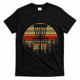 Vintage Disc Golf Frisbee Golf Frolf Flying Disc Sport T-Shirt - Black