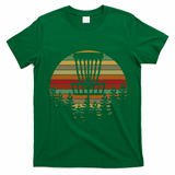 Vintage Disc Golf Frisbee Golf Frolf Flying Disc Sport T-Shirt - Irish Green