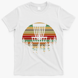 Vintage Disc Golf Frisbee Golf Frolf Flying Disc Sport T-Shirt - White