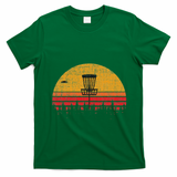 Vintage Retro Frolf Frisbee Disc Golf T-Shirt - Irish Green