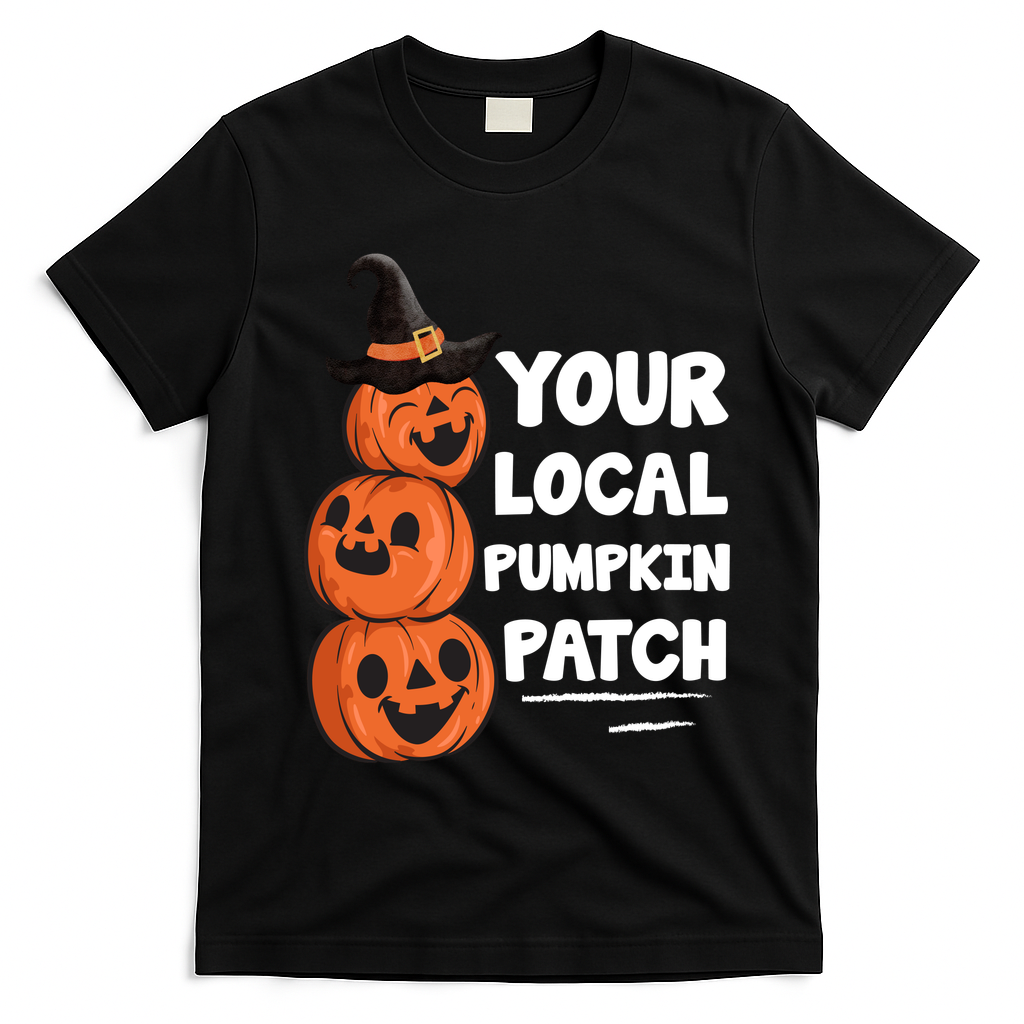 Your Local Pumpkin Patch Halloween T-Shirt - Black
